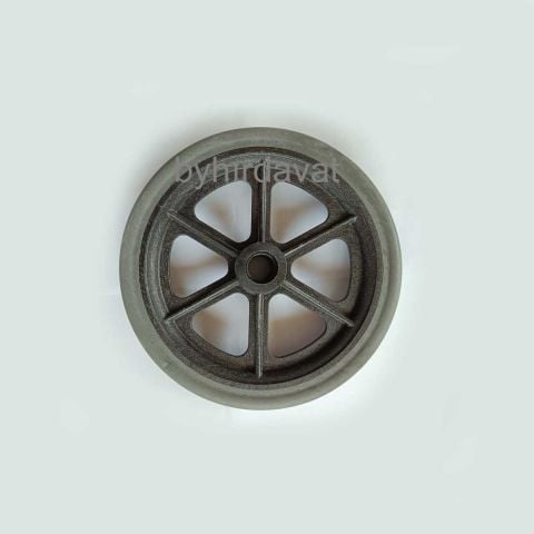 200-25 DOLGU TEKER 8 inc Plastik Akülü Engelli Tekerlekli Sandalye Ön Tekeri 200*25 - 20*30 -200x25
