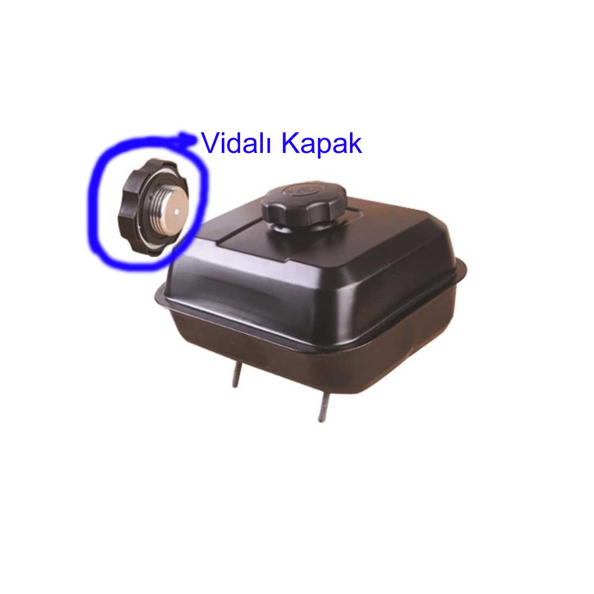BENZİN DEPOSU Vidalı Kapak 5.5 Hp 6.5 Hp 7 Hp WM900 MOTOR SU MOTORU ve ÇAPA MAKİNASI