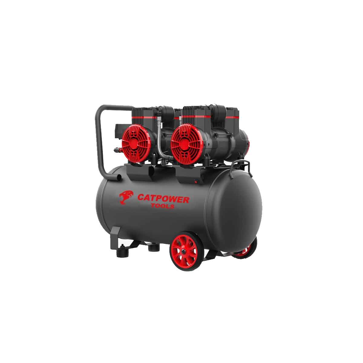 CATPOWER 50 lt CAT1153 SESSİZ ve YAĞSIZ HAVA KOMPRESÖRÜ PARKECİ-DİŞÇİ-DÖŞEMECİ