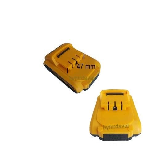 24 Volt 5 ah LI-ION AKÜ MAX/XR HKT-137 Adaptörle şarj edilir HKT-525 Ölçü ve Model Uyan Tüm Marka Modeller