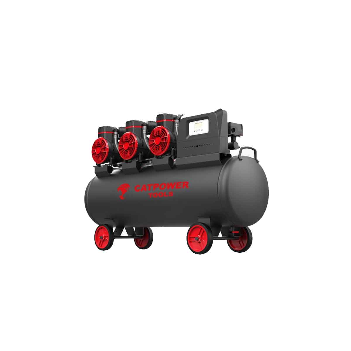 CATPOWER 100 lt CAT1102 SESSİZ ve YAĞSIZ HAVA KOMPRESÖRÜ PARKECİ-DİŞÇİ-DÖŞEMECİ