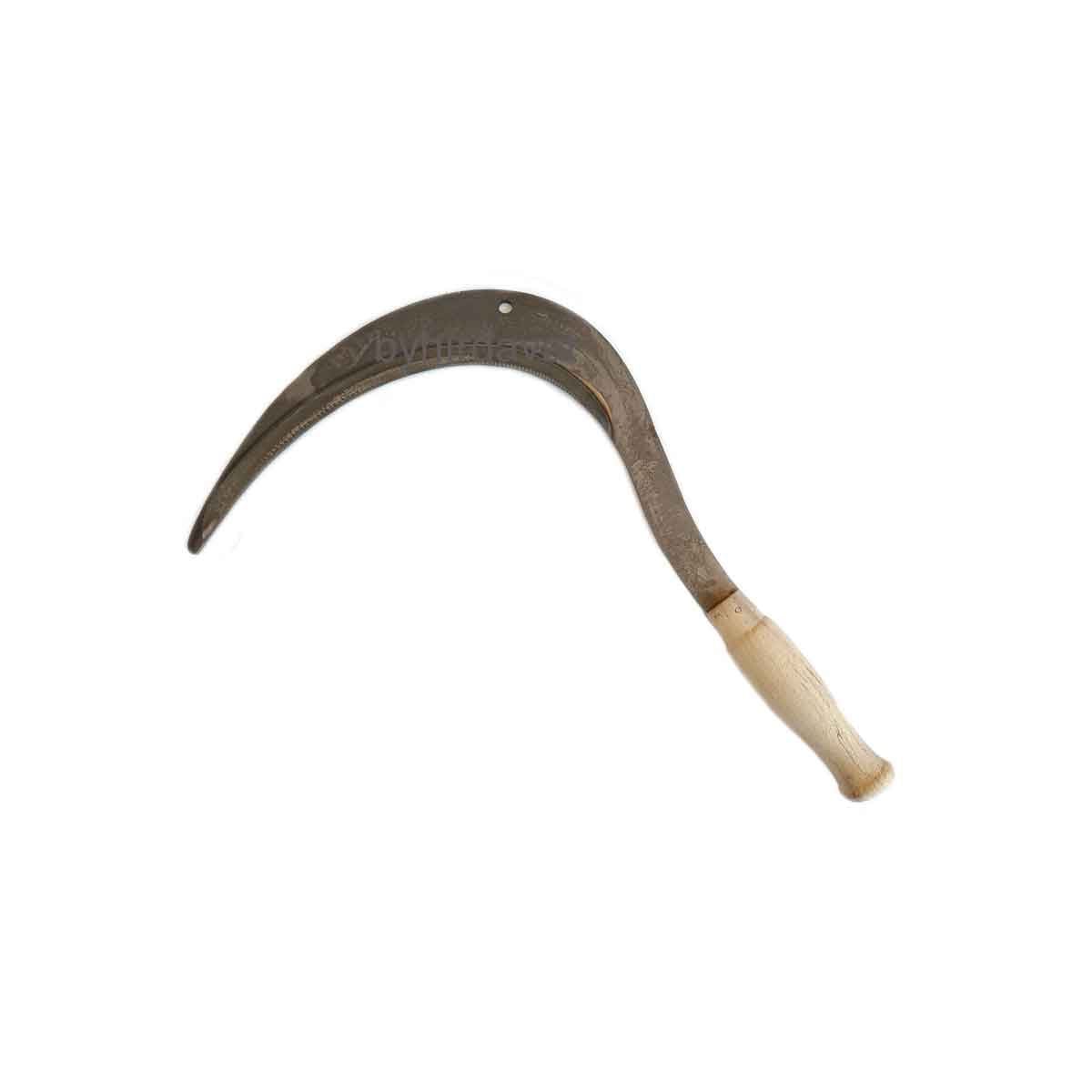 2 no ORAK AHŞAP SAPLI 22 cm OT BİÇME OT BIÇKISI