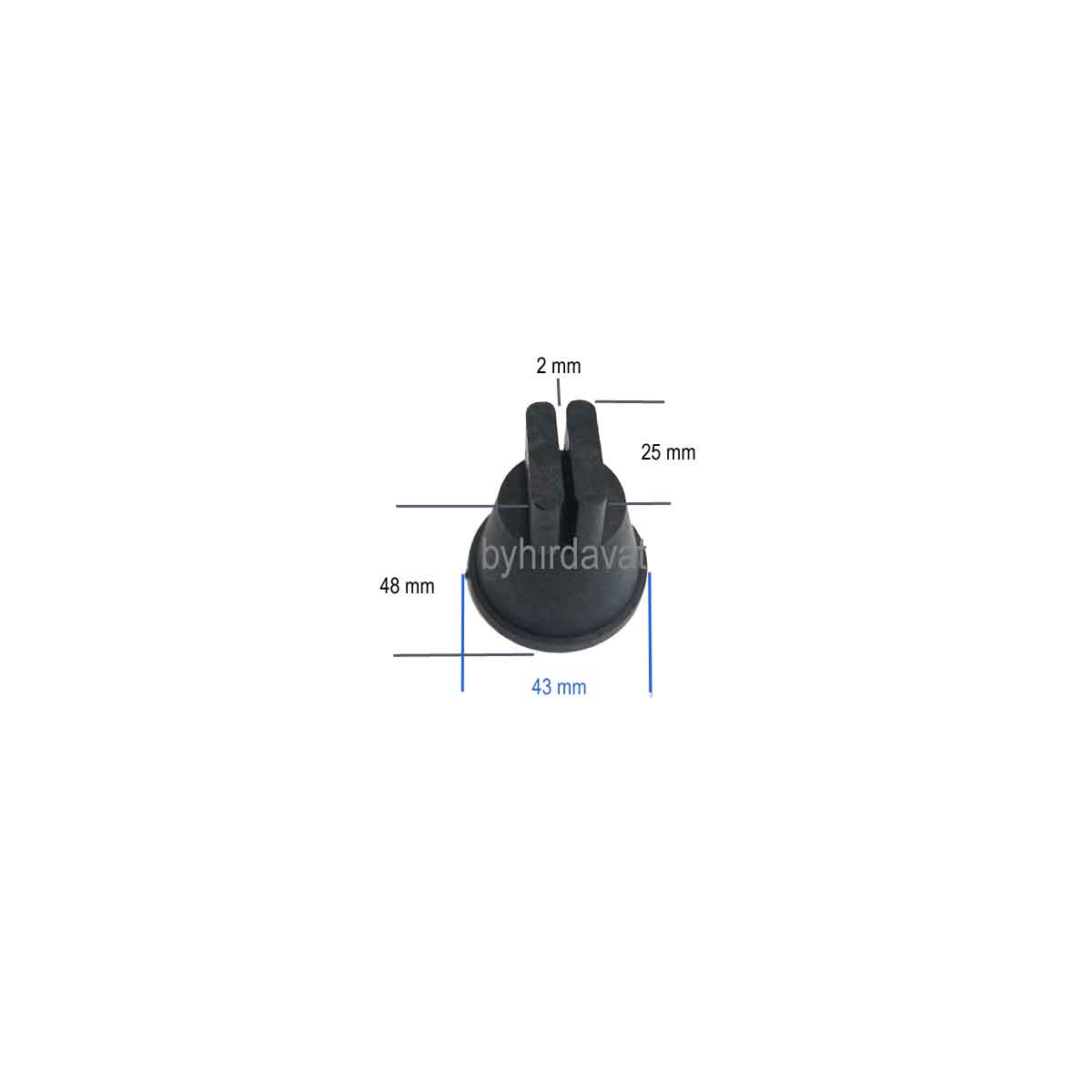 48 mm YAYIK MAKİNASI AYAĞI PLASTİK AYAK Tüm Markalar