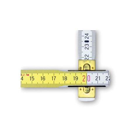 BMI 2 mt KIRMALI METRE 9142 BMİ AĞAÇ KATLANIR METRE AHŞAP Gizli Perçin