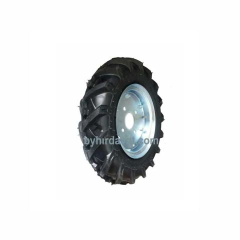8 Jant 4.00-8 JANTLI Havalı TEKER 52 mm ÇAPA MAKİNASI-REMORK-TARIM BASİT ÜRÜN