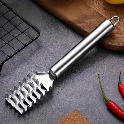 TESTERE DİŞLİ BALIK PULU TEMİZLEYİCİ 5 cm MUTFAK KULLANIMI İÇİN KOLAY TEMİZ HIZLI PULLAMA ARACI ÇOK FONKSİYONLU BALIK BALIK SOYACAK