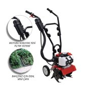 GENERAL POWER GP-57 MOTORLU MİNİ ÇAPA MAKİNASI Sera ve Hobi Bahçeleri