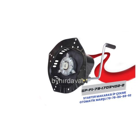 KURMALI STARTER SİSTEMİ DİZEL TÜM MODELLER İÇİN 5Hp-7Hp-10hp-12Hp - 170F-178F-186F192F