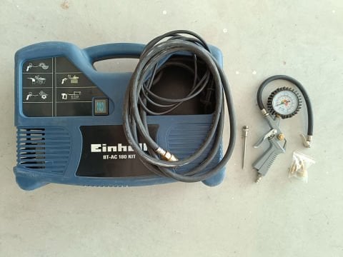 EİNHELL BT-AC 180 KİT ÇANTA KOMPRESÖR mavi