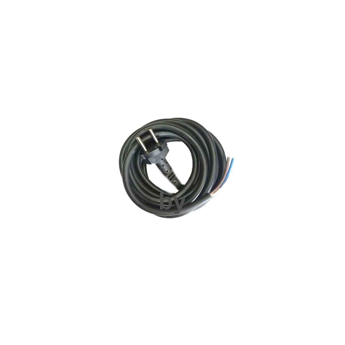 4.5 mt KABLO MATKAP-MİKSER-TAŞLAMA-HİLTİ-KIRICI-DELİCİ ELEKTRİKLİ EL ALET KABLOSU 2*1 HAZIR FİŞLİ
