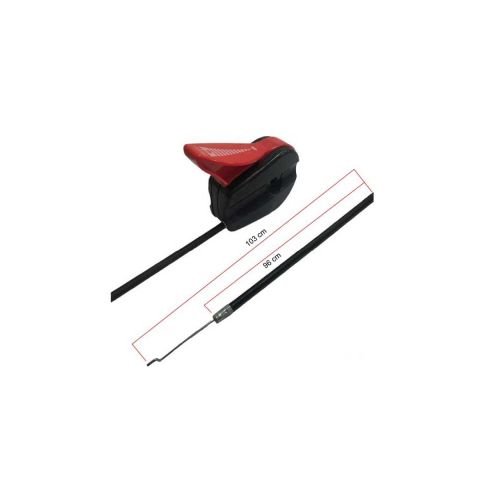 103 cm GAZ KOLU ve TELİ ÇİM BİÇME MAKİNALARI ÇAYIR BİÇME EİNHELL ÇAPA 3336-3360 Kırmızı-Siyah