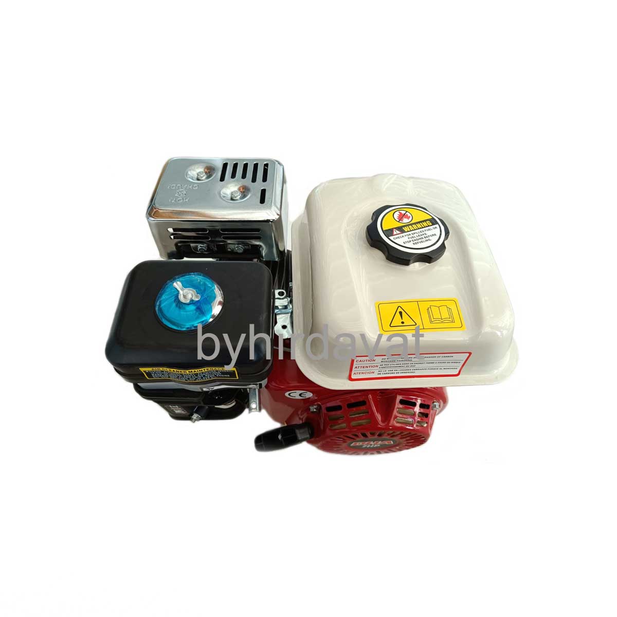 DHA BENZİNLİ MOTOR 7.5HP FREZELİ TİP Ø25 mm ÇAPA MAKİNASI YATAY MİLLİ Tek Motor