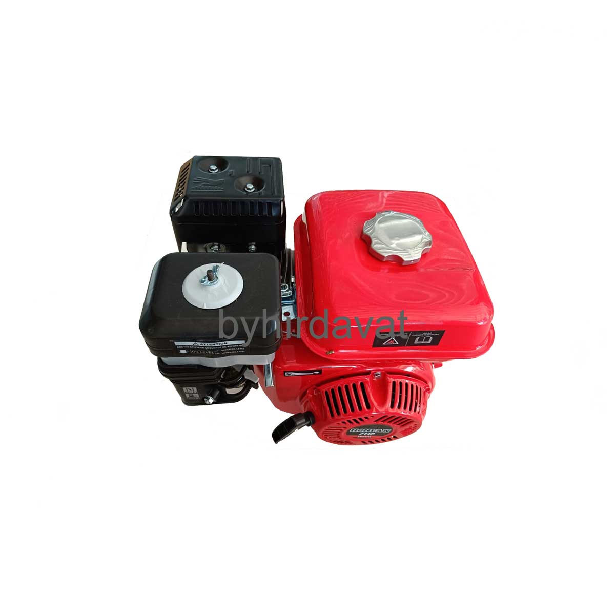 DHA BENZİNLİ MOTOR 7.5HP KAMALI TİP Ø19 mm ÇAPA MAKİNASI YATAY MİLLİ Tek Motor