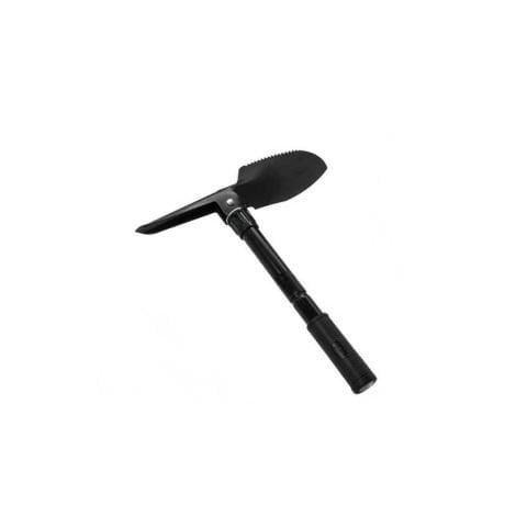 PUSULALI KAMP KÜREĞİ 30 cm MİNİ KATLANIR PORTATİF KÜREK 12\'\' ÇOK AMAÇLI