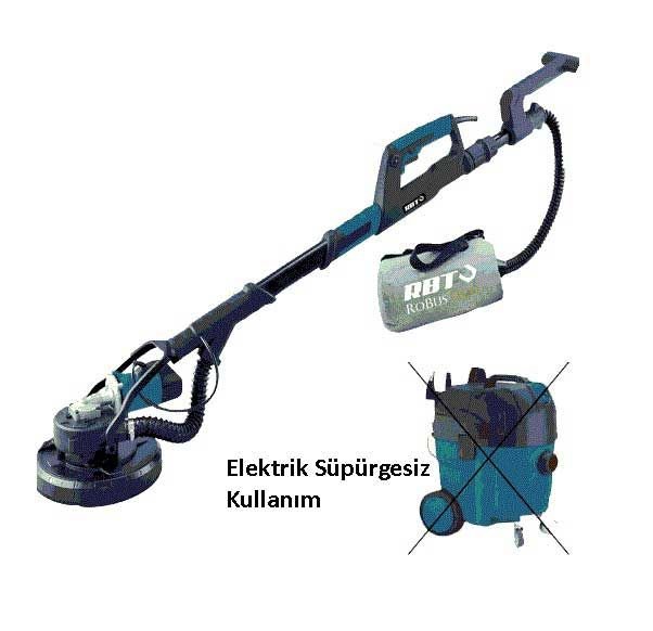 RBT DS-2750 SVC TAVAN DUVAR ZIMPARA Otomatik Toz Emme Sistemli DUVAR KAZIMA