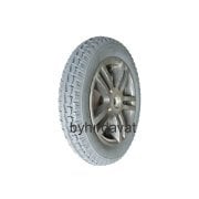 57-203 GRİ JANTLI İÇ DOLGULU TEKER AKÜLÜ ve ENGELLİ TEKERİ İÇ LASTİKSİZ PATLAMAZ 1031 (12 1/2*21/4) 62-203