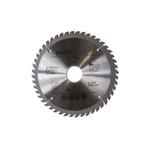 CRAFT 160 mm AHŞAP ELMAS DAİRE TESTERE 160*30-60 Diş