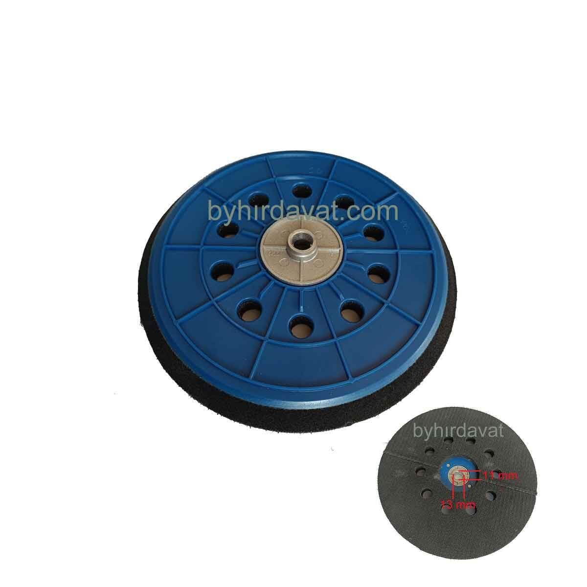 225 mm CIRT TABANI Geçmeli 10 Delikli 11-13 CMC3939 TAVAN DUVAR ALÇI ZIMPARA MAKİNASI ALT PEDİ