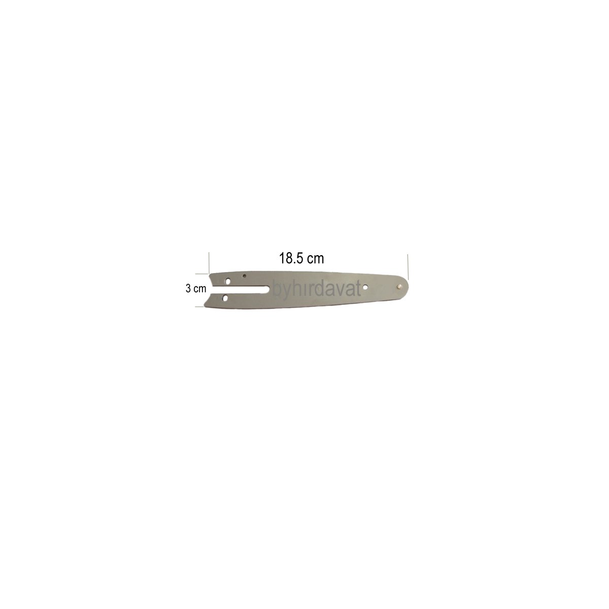1/4-18.5 Diş KILAVUZ Makaralı 6 inç AKÜLÜ ZİNCİRLİ AĞAÇ KESME TESTERESİ 18.5 cm HKT407-HKT408 PALA-KLAVUZ