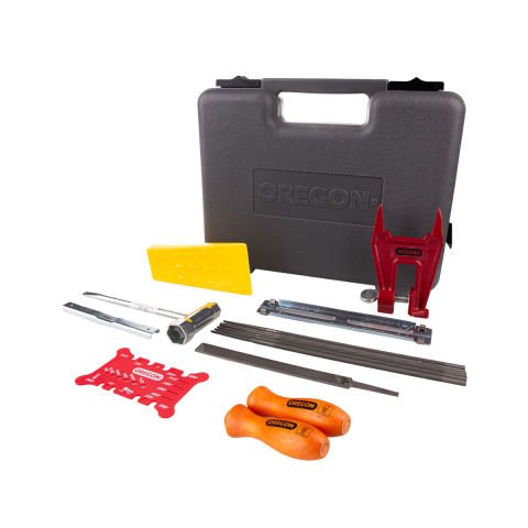 OREGON ORMANCI BAKIM SETİ EĞE APARATI 3/16-5/32-7/32 MOTORLU TESTERE ZİNCİR BİLEME APARATI KOLAY EĞELEME ARACI EYE APARATI 601981-200832