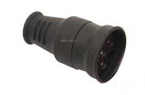 TRİFAZE KAUCUK DİŞİ FİŞ 380V 3X25