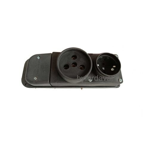 2 li GRUP PRİZ 220V 1X16 - 380V 3X25 MONOFAZE  TRİFAZE Duvar Tip