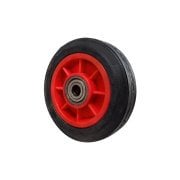 170*40 DOLGU TEKER PLASTİK JANTLI Rulmanlı 15 mm 170*35 KOLİ TAŞIMA PAZAR ARABASI TEKERİ EL ARABASI 170-40