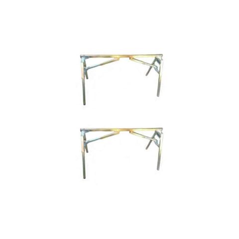 110 cm METAL KATLANABİLİR PRATİK İSKELE 2 ad Set Kopilya Pimli BOYACI-ALÇIPANCI-PAZARCI SEHPASI