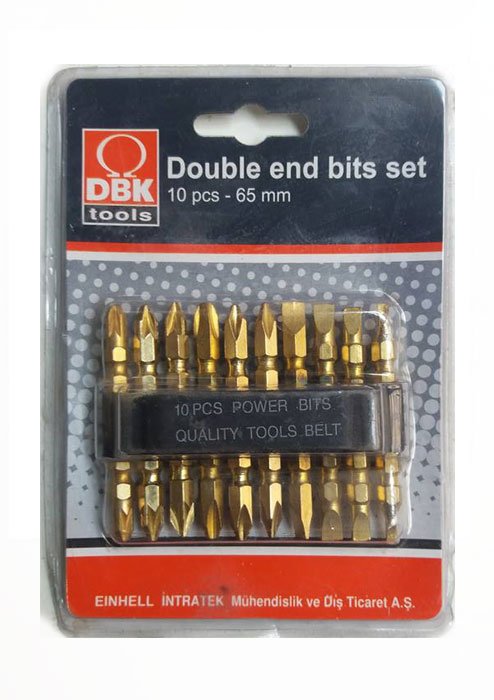 DBK ÇİFT UÇLU BİTS SETİ 03941