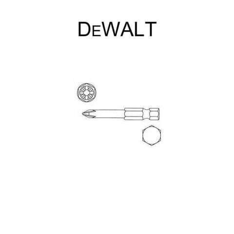 DEWALT PH2-50 mm BİTS YILDIZ UÇ 1 ad
