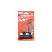 10 PARÇA 1/4 BİTS GEÇMELİ HSS AHŞAP-METAL DELME UCU VİDALAMA MATKAP