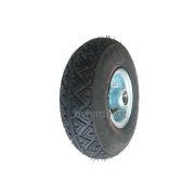 DEVELİ 3.00-4 Metal JANTLI HAVALI TEKER Rulmanlı 4.10-4/3.50-4-260*85