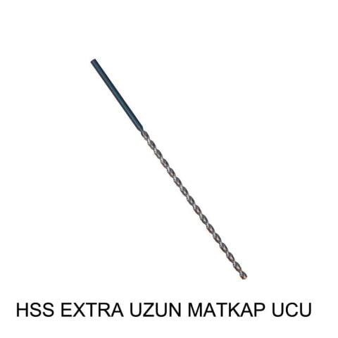 MAİER 13 mm 375 mm EXTRA HSS MATKAP UCU UZUN SİYAH DIN 1869