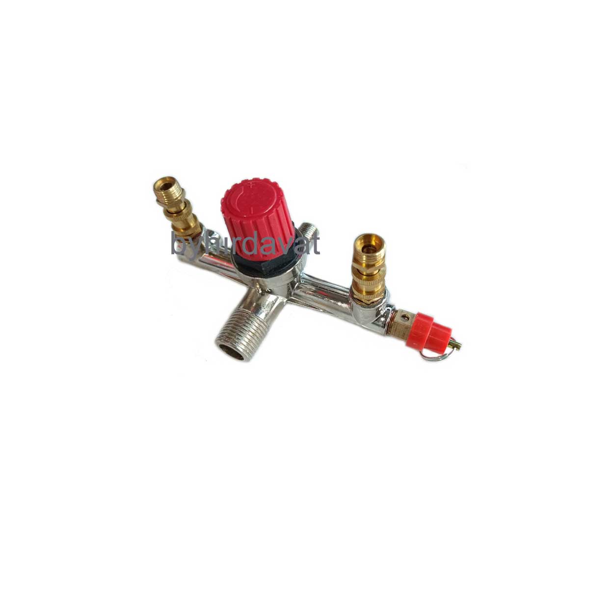 1/2 HAVA DAĞITICI 25-50 lt Boş Vanasız Tahliye Valfli KOMPRESÖR 