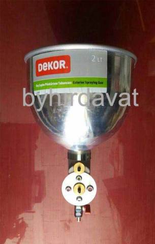 DEKOR 1306 DIŞ CEPHE AKRİLİK PÜSKÜRTME FASARİT TABANCASI SÖVE TABANCASI