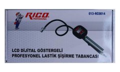 RİCO RC0014 PROFESYONEL SAATLİ HAVA ÖLÇME LASTİK ŞİŞİRME HAVA BASMA ve ÖLÇME