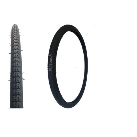 ANLAŞ-IRC 24*1 3/8 NDA DIŞ LASTİK Siyah 37-540 ENGELLİ TEKERLEKLİ SANDALYE BİSİKLET 24 İnç 0008  24x1 3/8