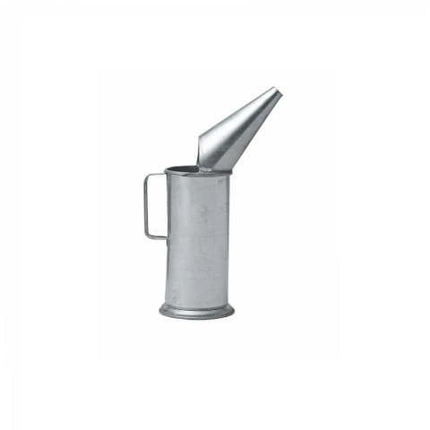 1 Litre GALVANİZ METAL ÖLÇÜ KABI LİTRELİK METAL Kaliteli MAZOT BENZİN YAĞ Sıvı Ürünler