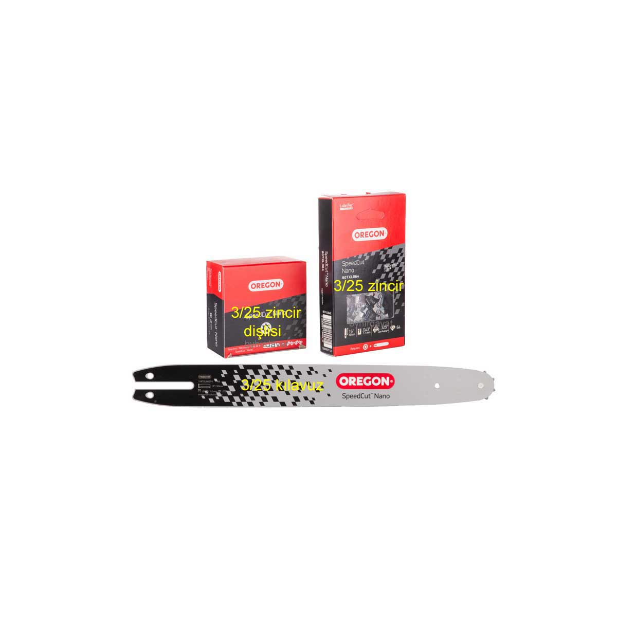 OREGON 325-32 Diş KILAVUZ ve ZİNCİR DİŞLİSİ Set NANO STIHL MS170-MS180-018-019-021-023-MS171-MS181-MS211 Kaliteli Ürün 91 ZİNCİRİ 3/25 ZİNCİRE DEĞİŞTİRİR