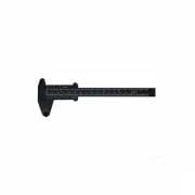 150 mm PLASTİK KUMPAS Siyah 0.05 mm 1/128 in