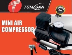 TÜMSAN 12V MİNİ OTO HAVA KOMPRESÖR