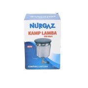 NURGAZ NG 410 KAMP LAMBASI LÖKÜS LÜKS 500 Watt PİKNİK TÜPÜ KAMP 13 mm Dar kafalı AYGAZ