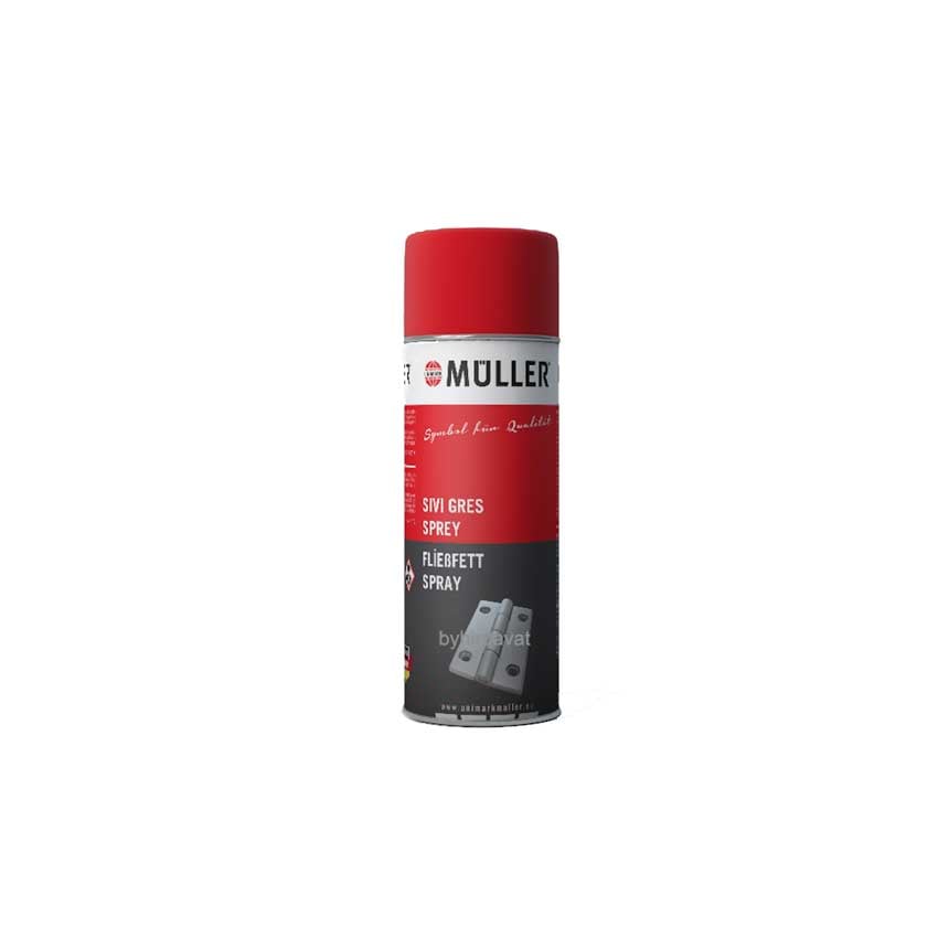 UNİMARK MÜLLER 400 ml SIVI GRES YAĞI Germany Quality SPREY ZİNCİR YAĞLAYICI SİPREY SPRAY