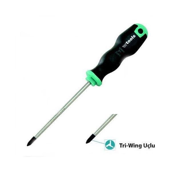 WTOOLS 2*80 TORNAVİDA ÜÇGEN UÇLU