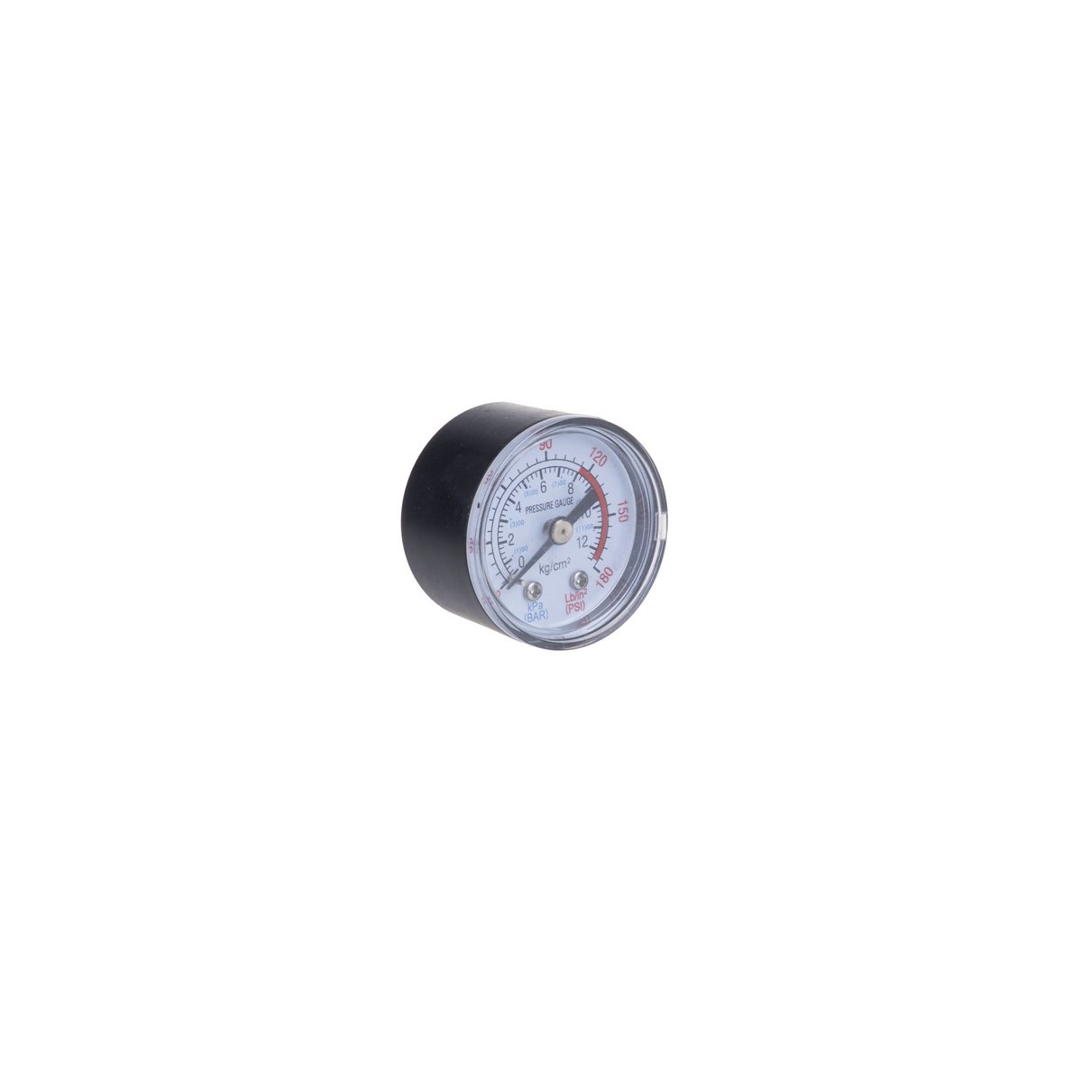 12 Bar 1/8 MANOMETRE 40 mm KOMPRESÖR HAVA BASINÇ SAATİ Arka Çıkışlı