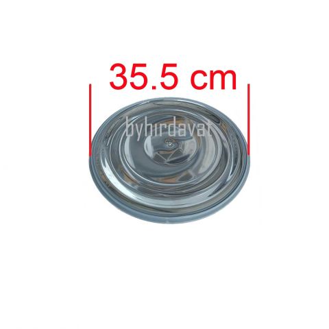 40 lt YAYIK MAKİNASI Kazan Üst Kapağı Krom Metal 40 lt-50 lt-60 lt ŞAHBAZ-ESKAY AYRAN TEREYAĞI HAZIRLAMA MAKİNASI KAZAN KAPAĞI