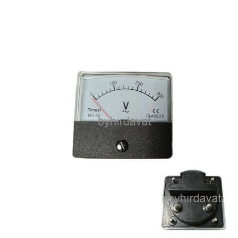 VOLTMETRE 60 mm 100-200-300 JENERATÖR PALMERA Genel Kullanım