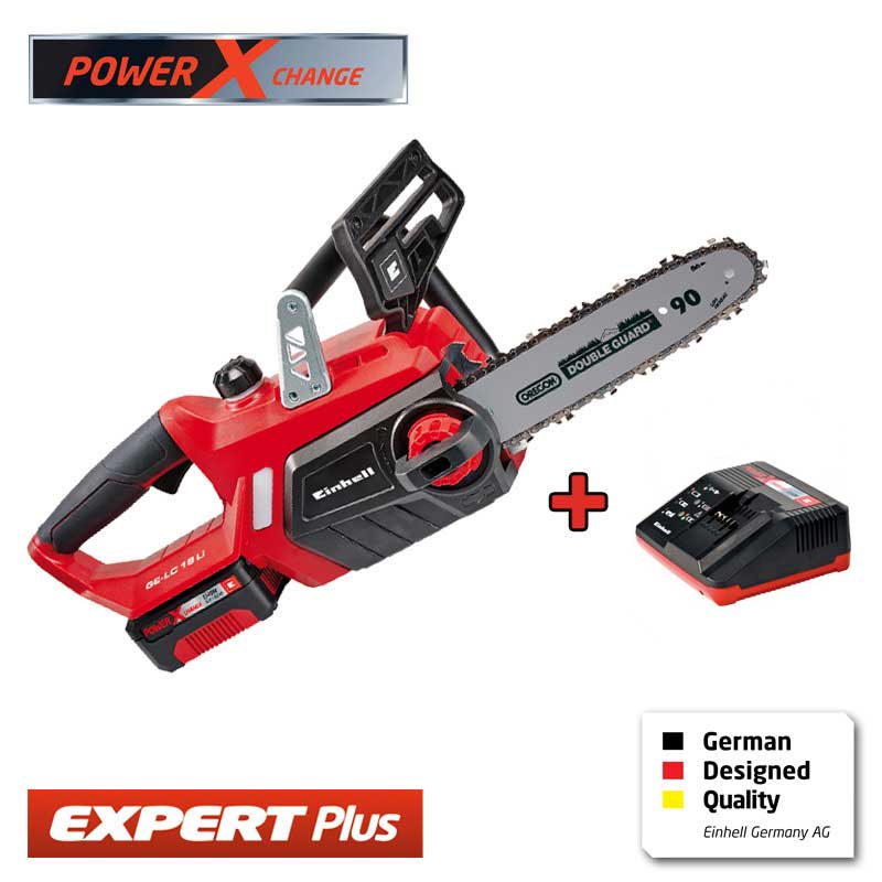 EİNHELL GE-LC 18 PXC Li Kit AKÜLÜ AĞAÇ KESME TESTERESİ 20 diş
