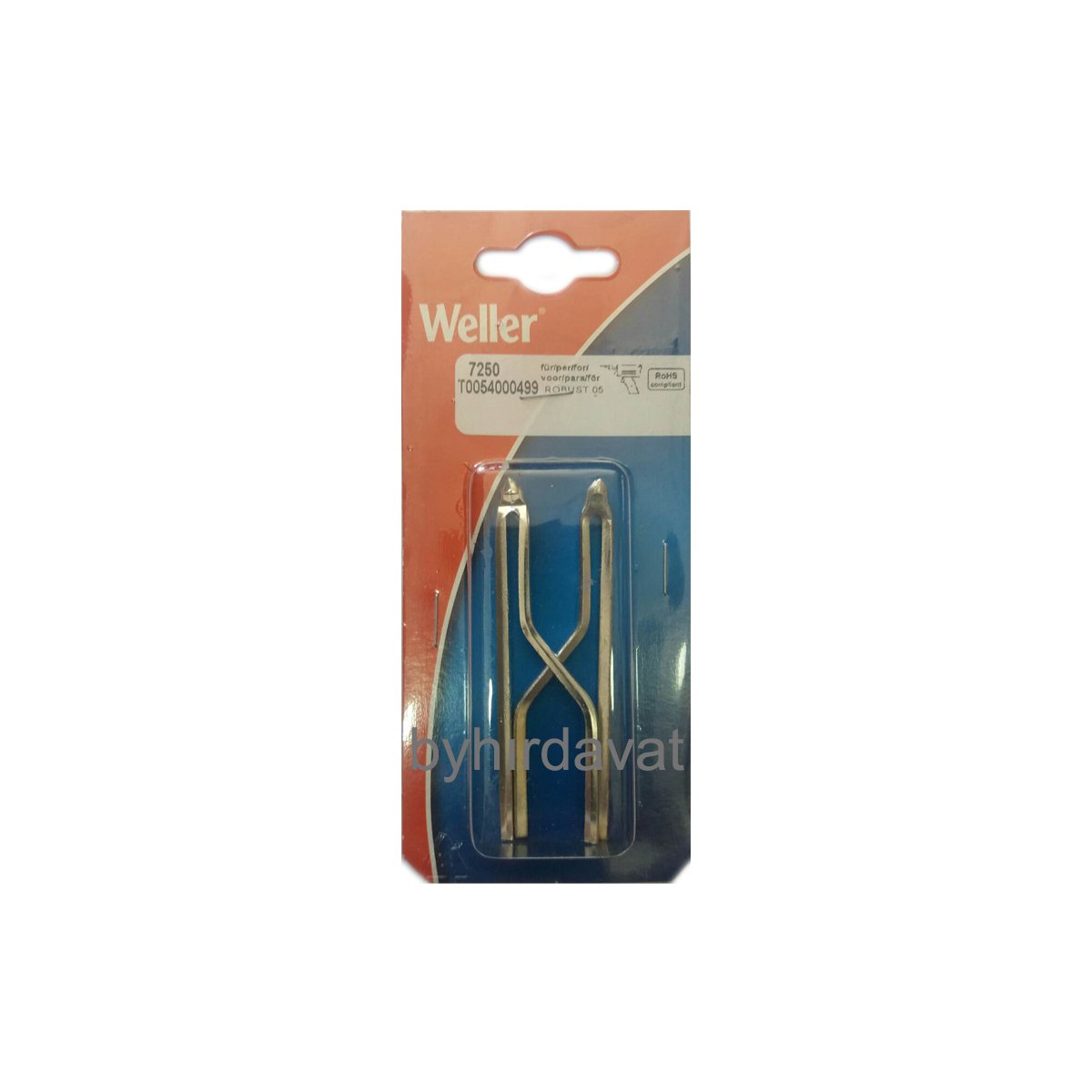 WELLER 7250 LEHİM TABANCASI UCU 05C Uyumlu 2 li HAVYA UCU set