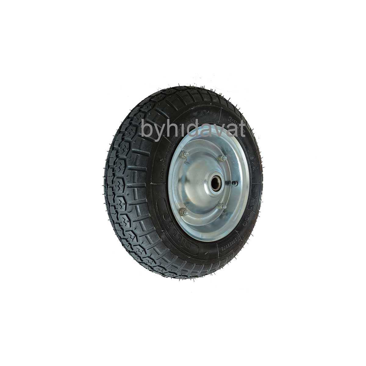 BİLLAS 3.50-7 HAVALI TEKER 20 mm 1.5 mm 6 Kat Kalın Metal Jantlı 350-7 EL ARABASI TEKERİ 350/7 - 3.50x7 AHIR TEMİLEME Yerli İmalat Sağlam ve Kaliteli Ürün